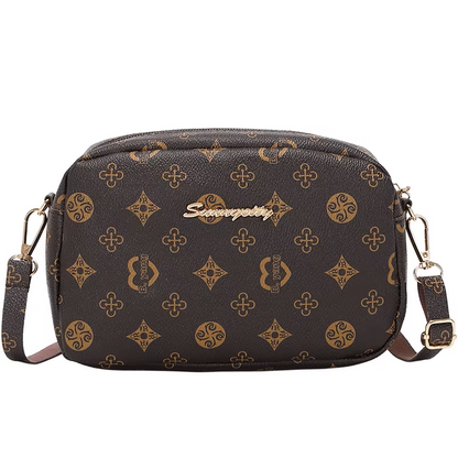 Cartera de Mujer Bolso Bandolera de Diseño con Correa Regulable Eco Cuero